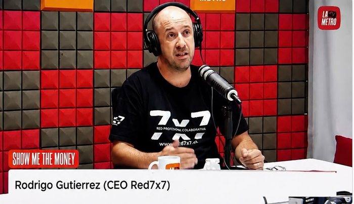 Entrevista de Rodrigo Gutiérrez en Show me The Money, La Metro
